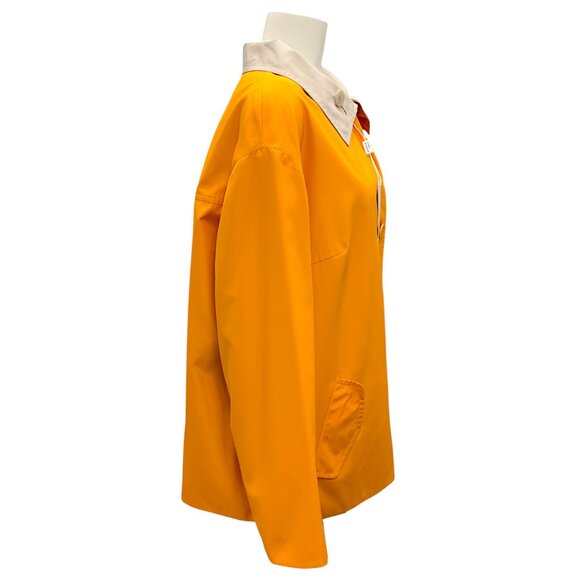 Akris Punto Sunshine Pop / Sand Reversible Button-front Jacket - Picture 2 of 6